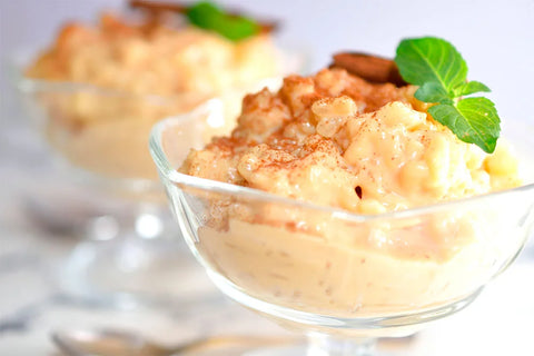 Arroz con leche y cardamomo