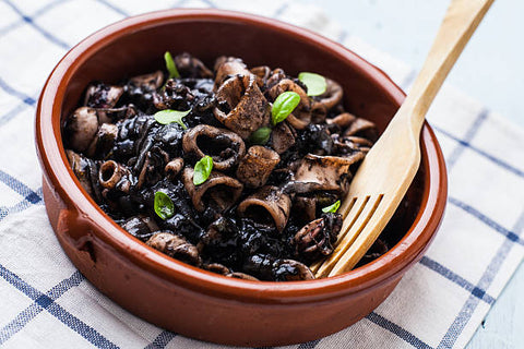 Calamares en su Tinta con Cuscús