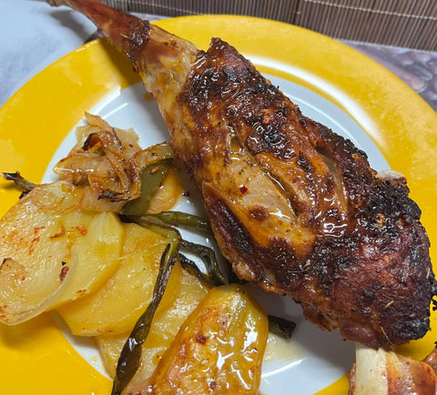 Paletilla de Cabrito Ecológica al horno