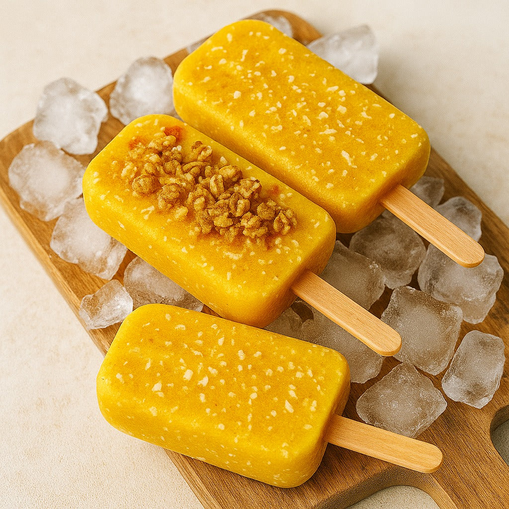 Helados de Cúrcuma Latte.