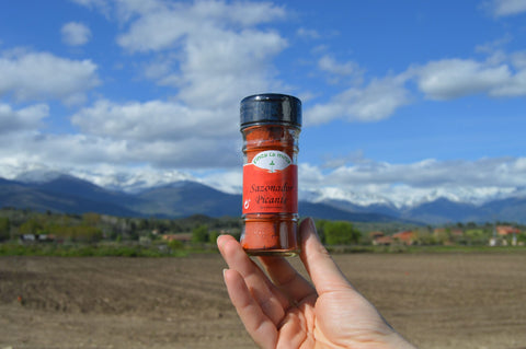 Sazonador picante ecológico de Finca la Mesa