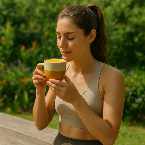 Efectos del Cúrcuma Latte