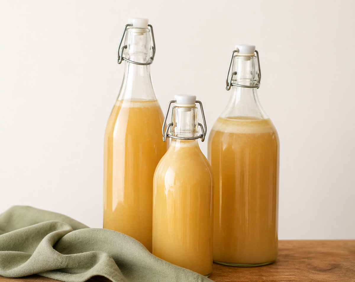 Caldos en botellas