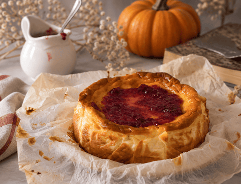 Tarta de queso con Pumpkin spice latte