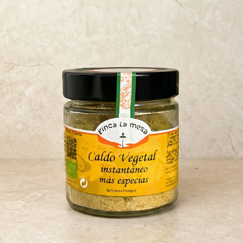 Caldo vegetal instantáneo más especias ECO
